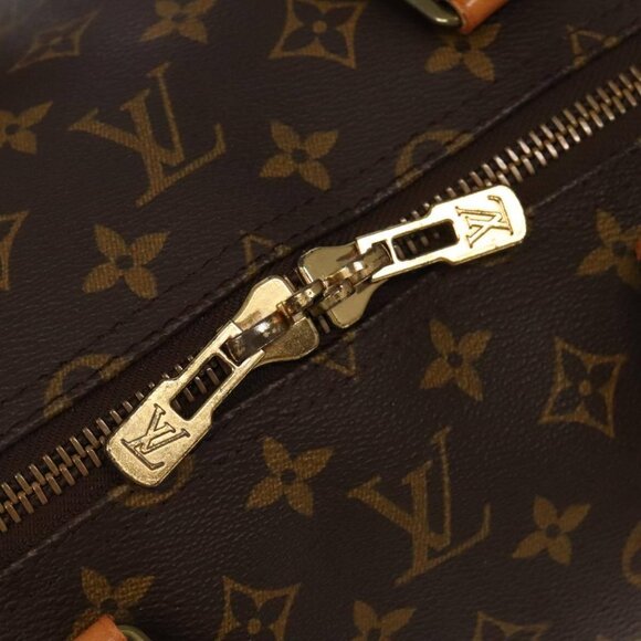 LOUIS VUITTON Monogram Keepall 60 Boston Bag M41422 LV Auth 102176 - Picture 13 of 16